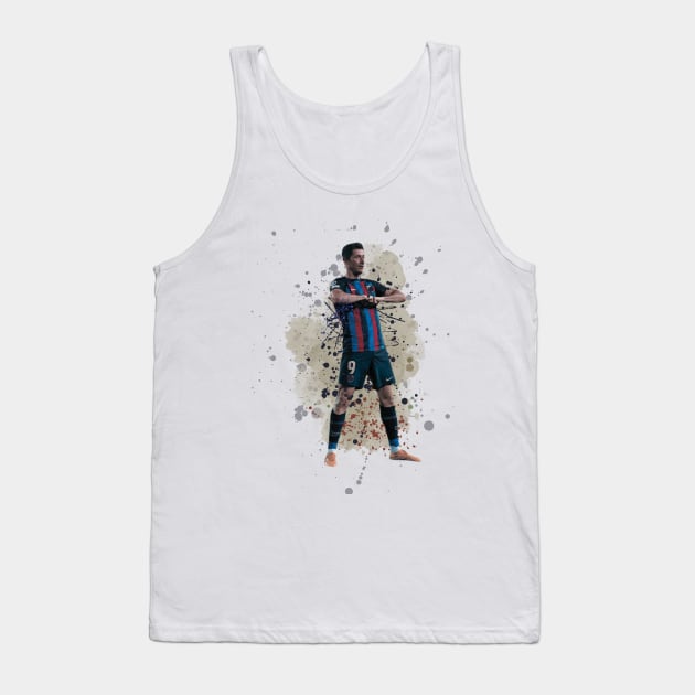 Lewandowski celebration Tank Top by Lottz_Design 